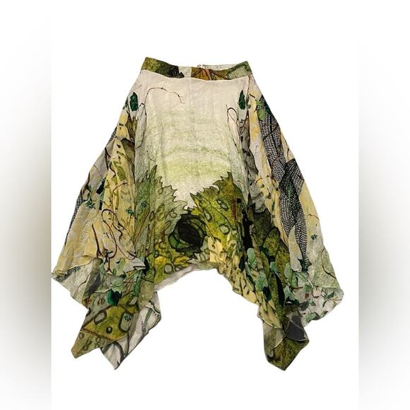 Geisha Designs Tiered Maxi Skirt Size:4 - Picture 11 of 12